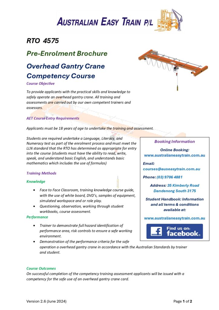 Overhead Crane